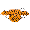 They Only Come Out At Night Orange Drawstring Bag