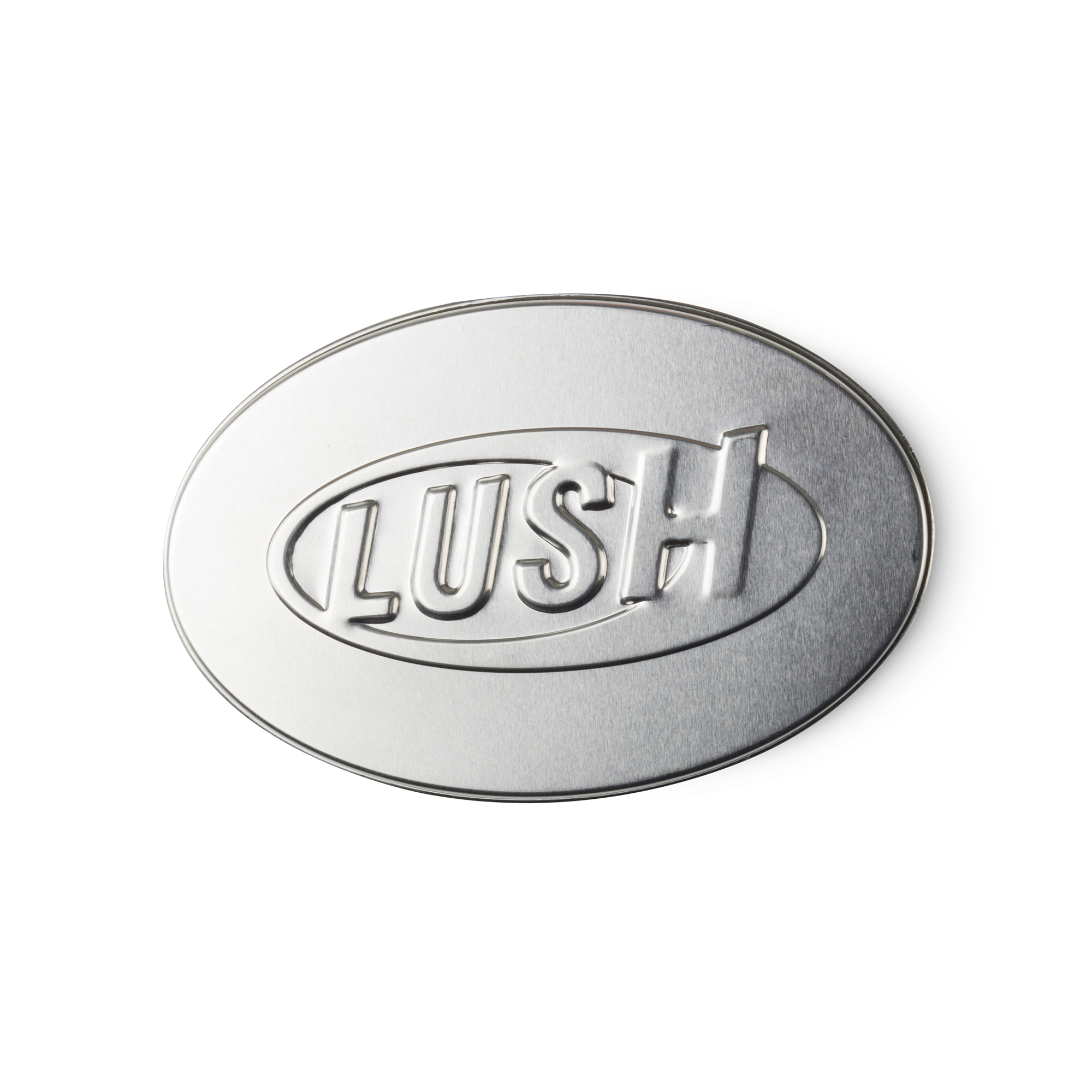 Oval Tin Product Holder